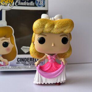 Funko Pop Cinderella Vinyl Figure #738 - Diamond Glitter